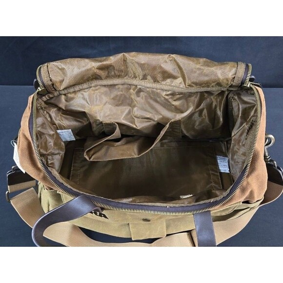 NRA Canvas and Leather Duffle Bag - Picture 2 of 5